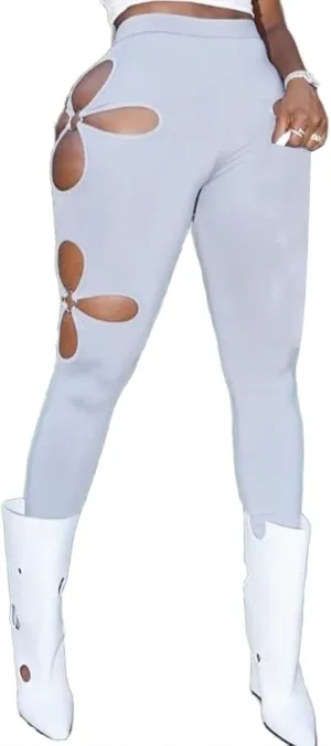 Tcremisa Flare Jeans for Women Stretch High Waisted Plaid Bell Bottoms Patchwork Denim Pants