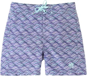 UV SKINZ Girls’ Board Shorts with UPF 50  Sun Protection – Girl’s Lined Board Shorts, Girls’ Swim Shorts