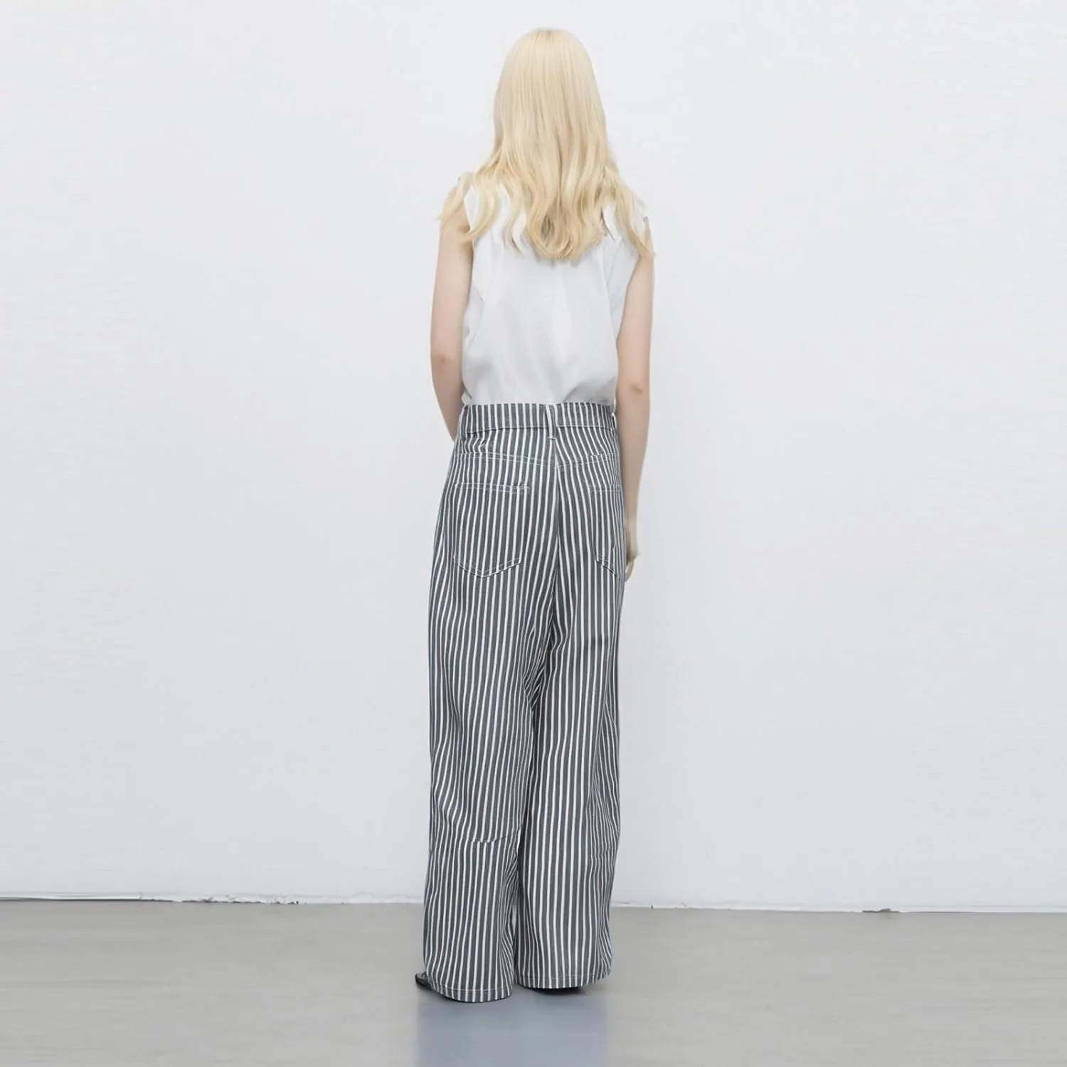 Wide Leg Jeans for Women, Chic Trendy Lightweight Loose Casual Soft Women's Trousers
