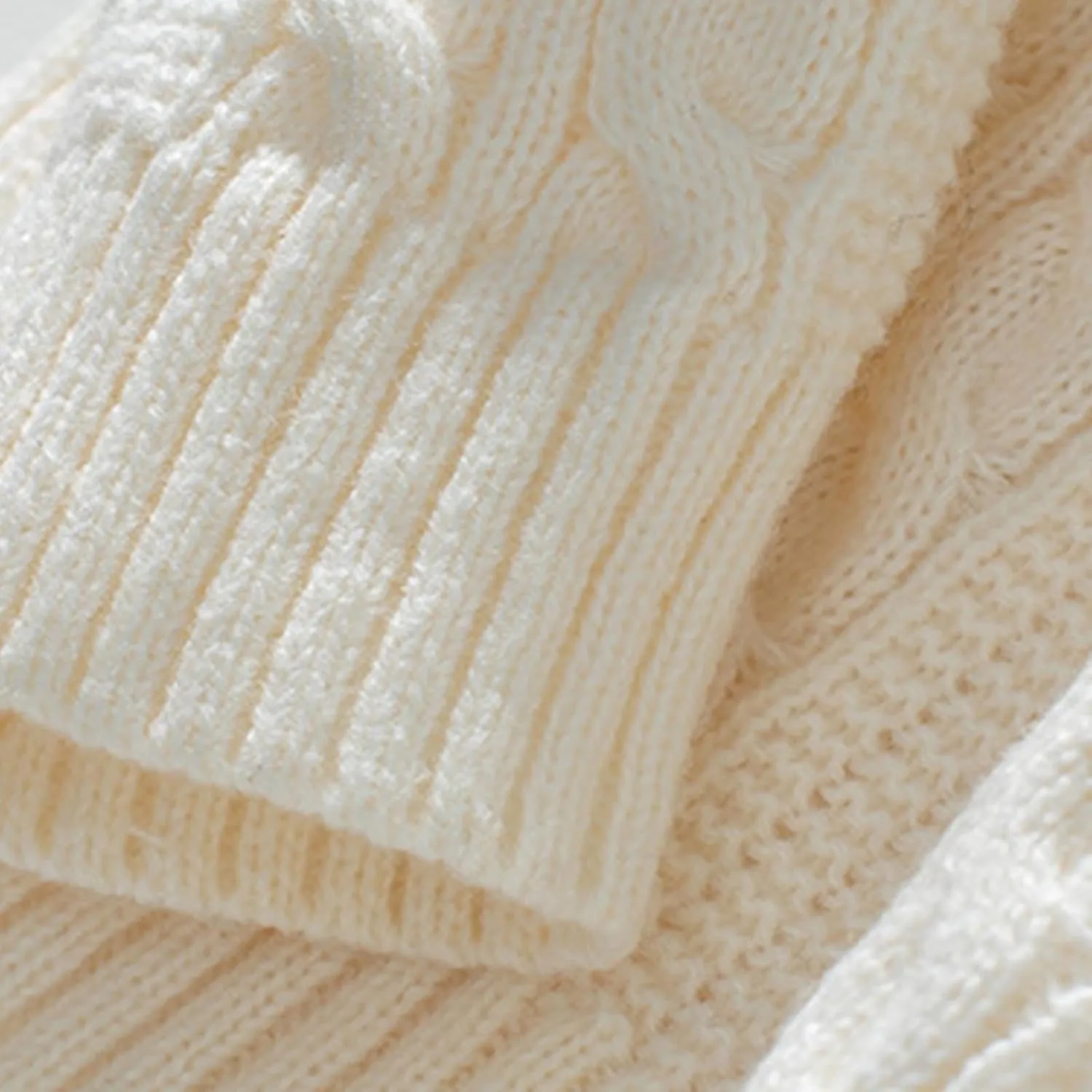 Women Cable Knitted Sweaters Oversized Mock Neck Sweaters Comfy Solid Soft Long Sleeve Pullover Chunky Knit Sweaters