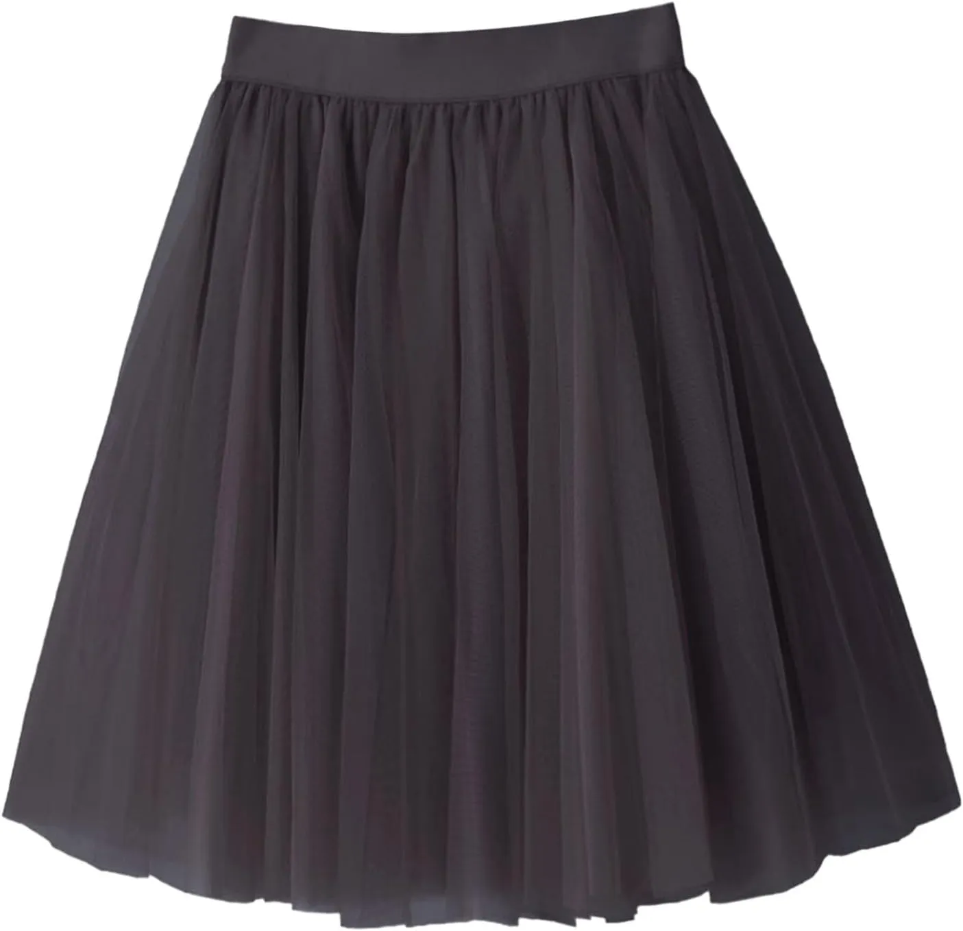 Women Pleated Mini Skirt for Summer Casual Tummy Control High Waist Sheer Pleated A-Line Mini Skirts for Girls Trendy