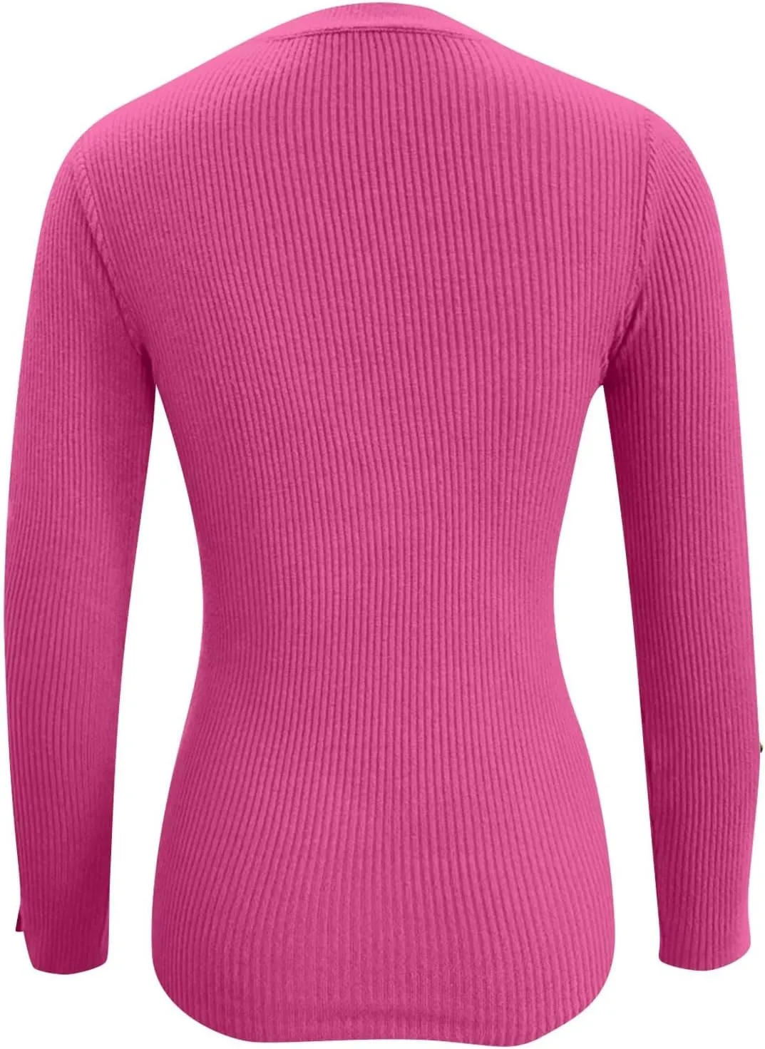 Women Shirts Long Sleeve Turtle Neck Rib Knit Sweaters Trendy Winter Button Down Tshirt Tops Fall Cute Outfits