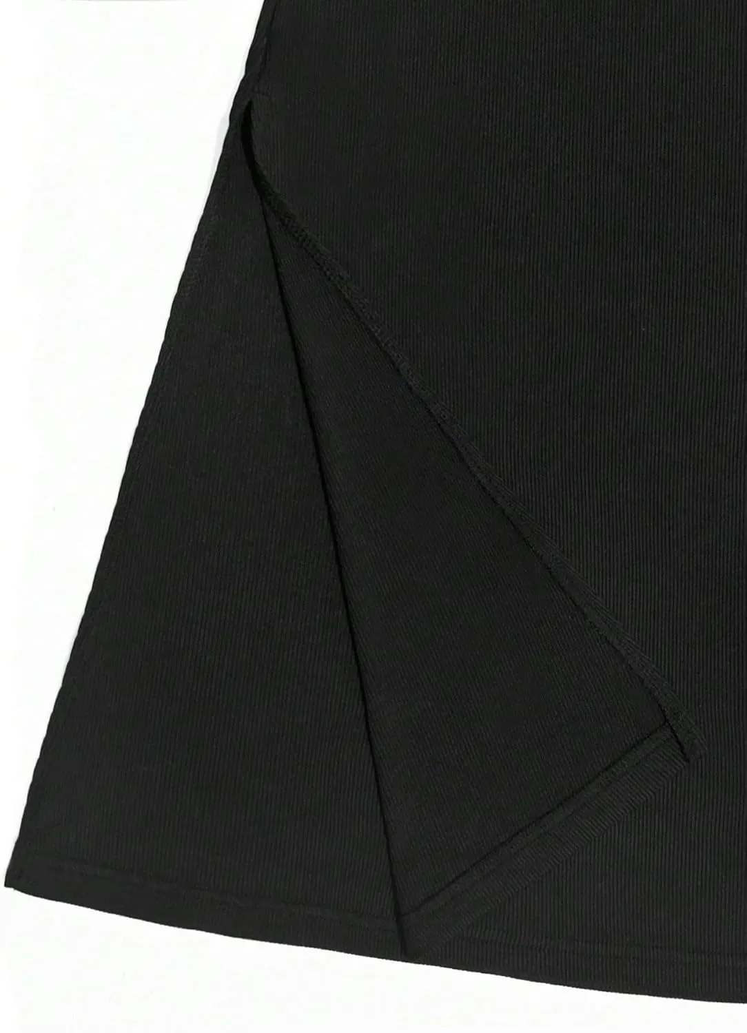 Women's 2025 Casual Maxi Long Skirts Casual Slit Skirt