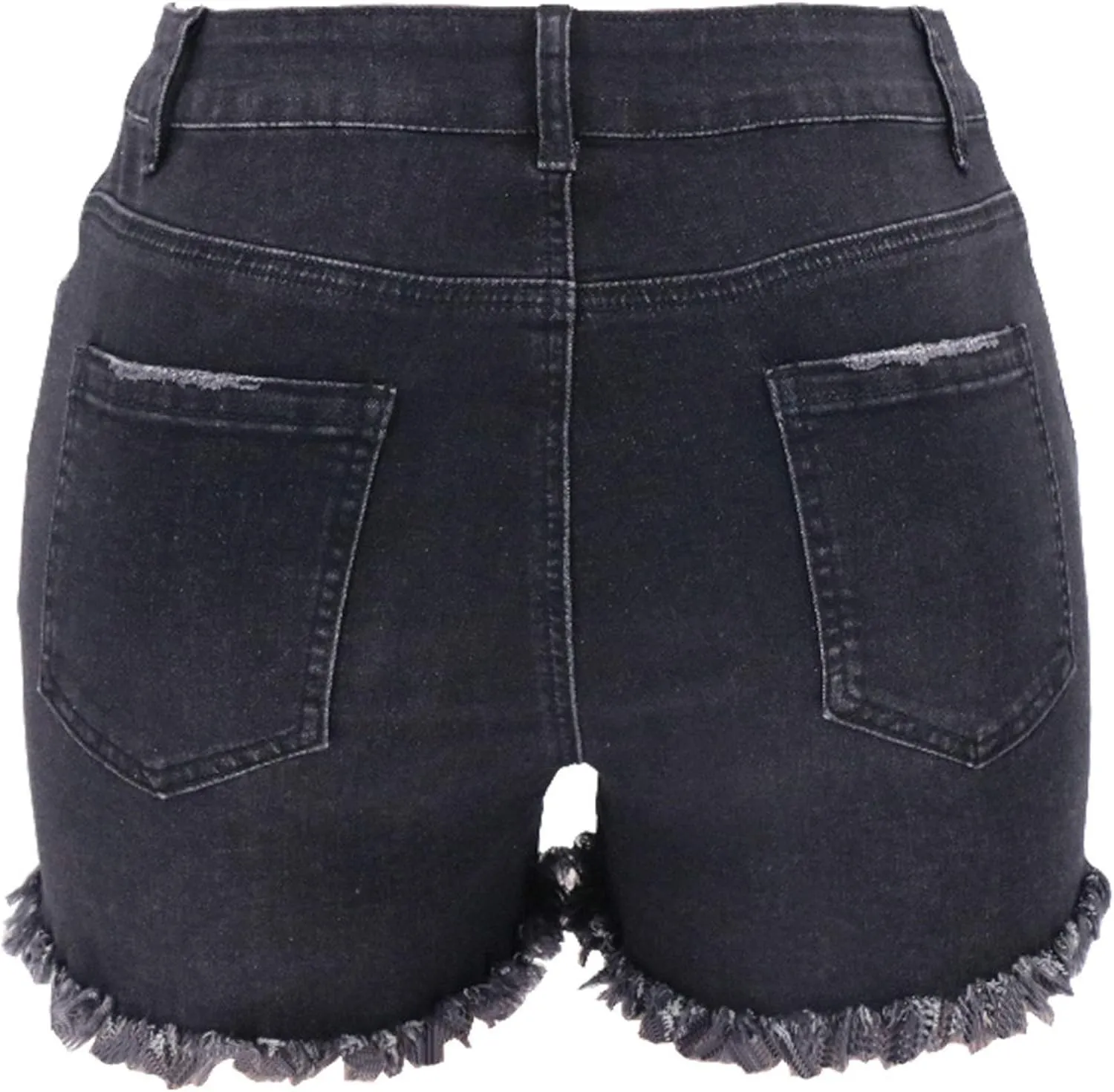 Womens Jean Shorts Distressed Ripped Denim Shorts High Waisted Casual Summer Shorts Fashion Cut Off 2023