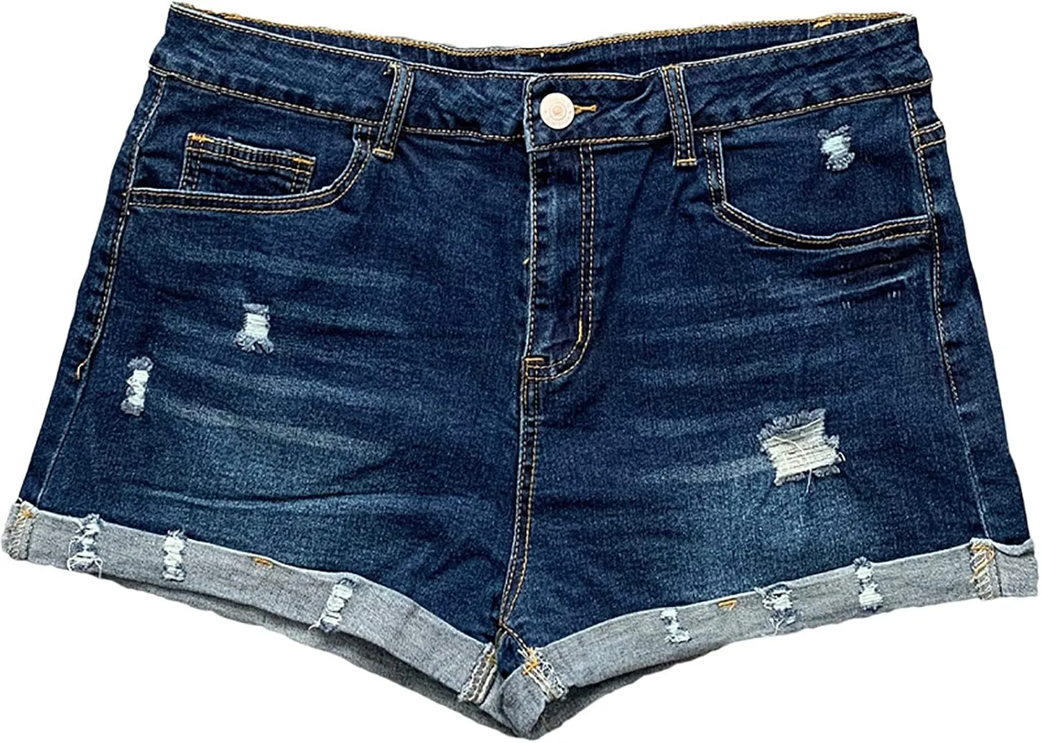 Womens Jean Shorts Distressed Ripped Denim Shorts High Waisted Casual Summer Shorts Fashion Cut Off 2023
