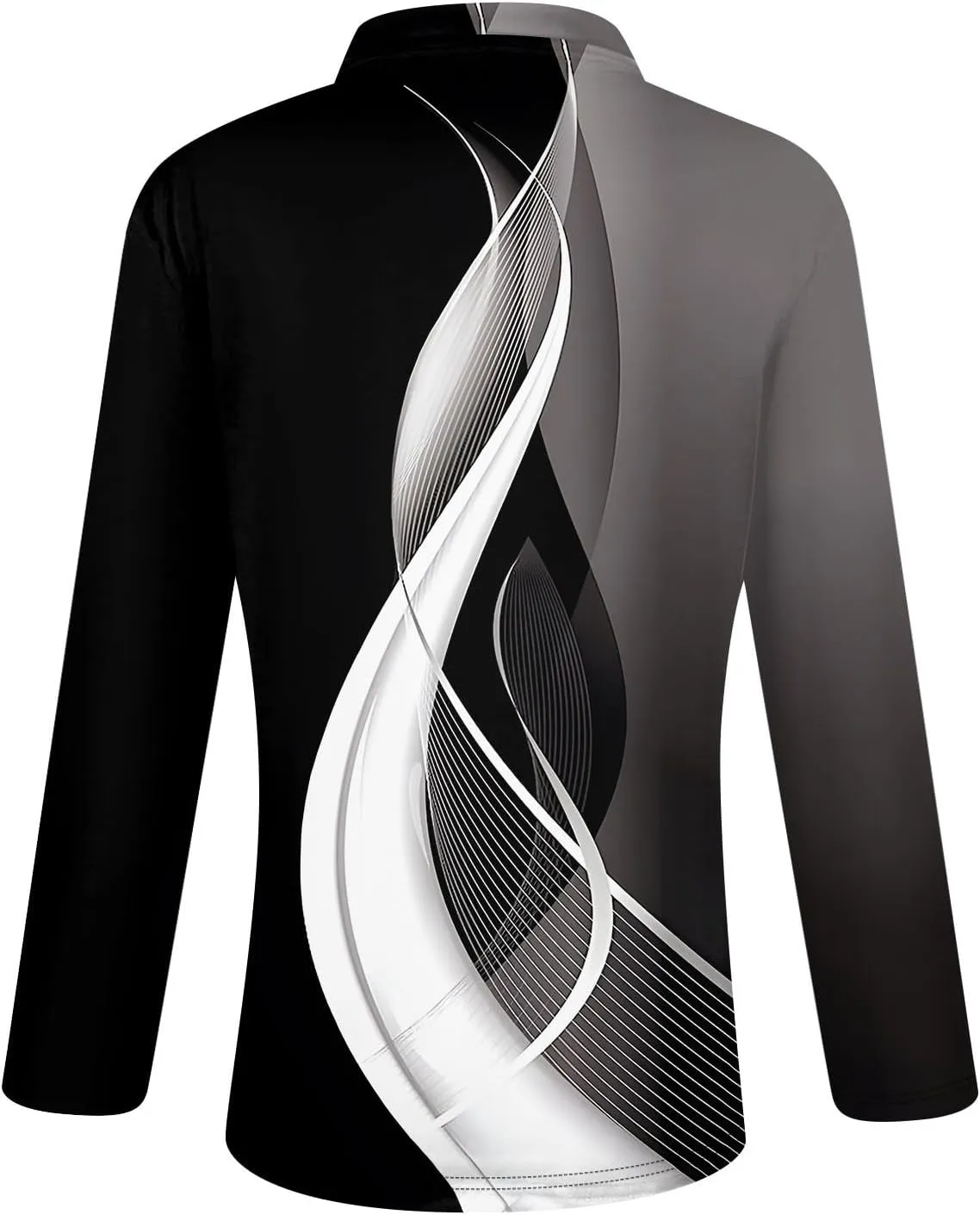 Womens Long Sleeve Tops Fall Fashion Sweatshirts Zipper V-Neck Long Sleeve Shirt Casual Printed Pullover