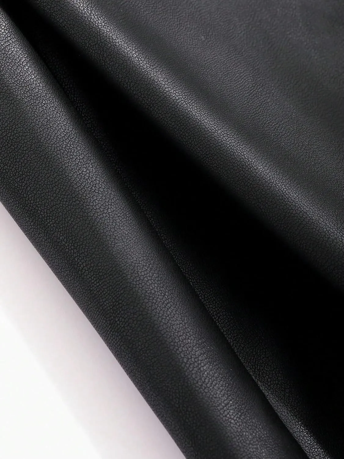 Women's Maxi Skirt Summer Pu Material Long Slit Skirt
