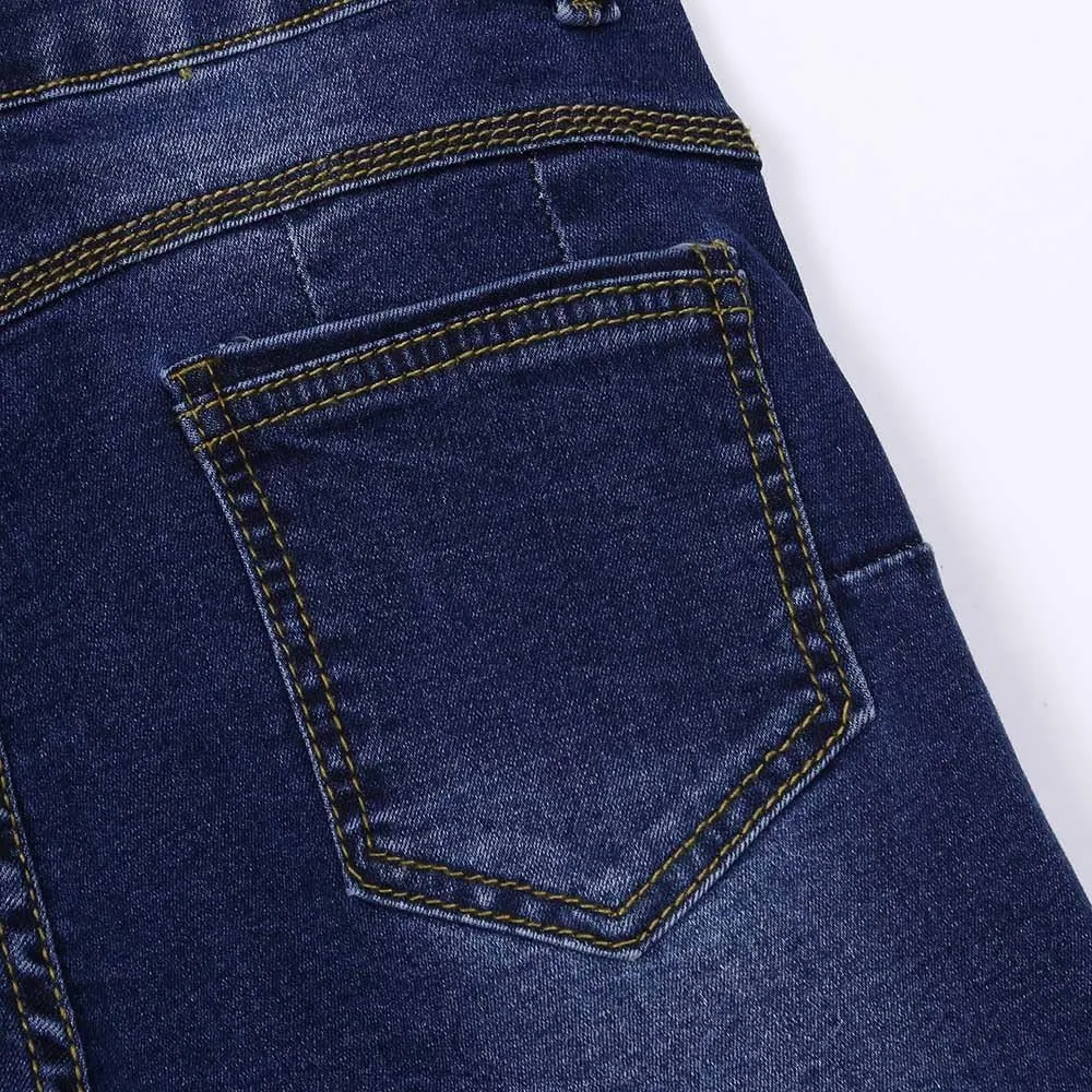 Women's Ripped Denim Shorts with Pockets,High-Waisted Stretch Fit,Distressed Hem Casual Summer Style