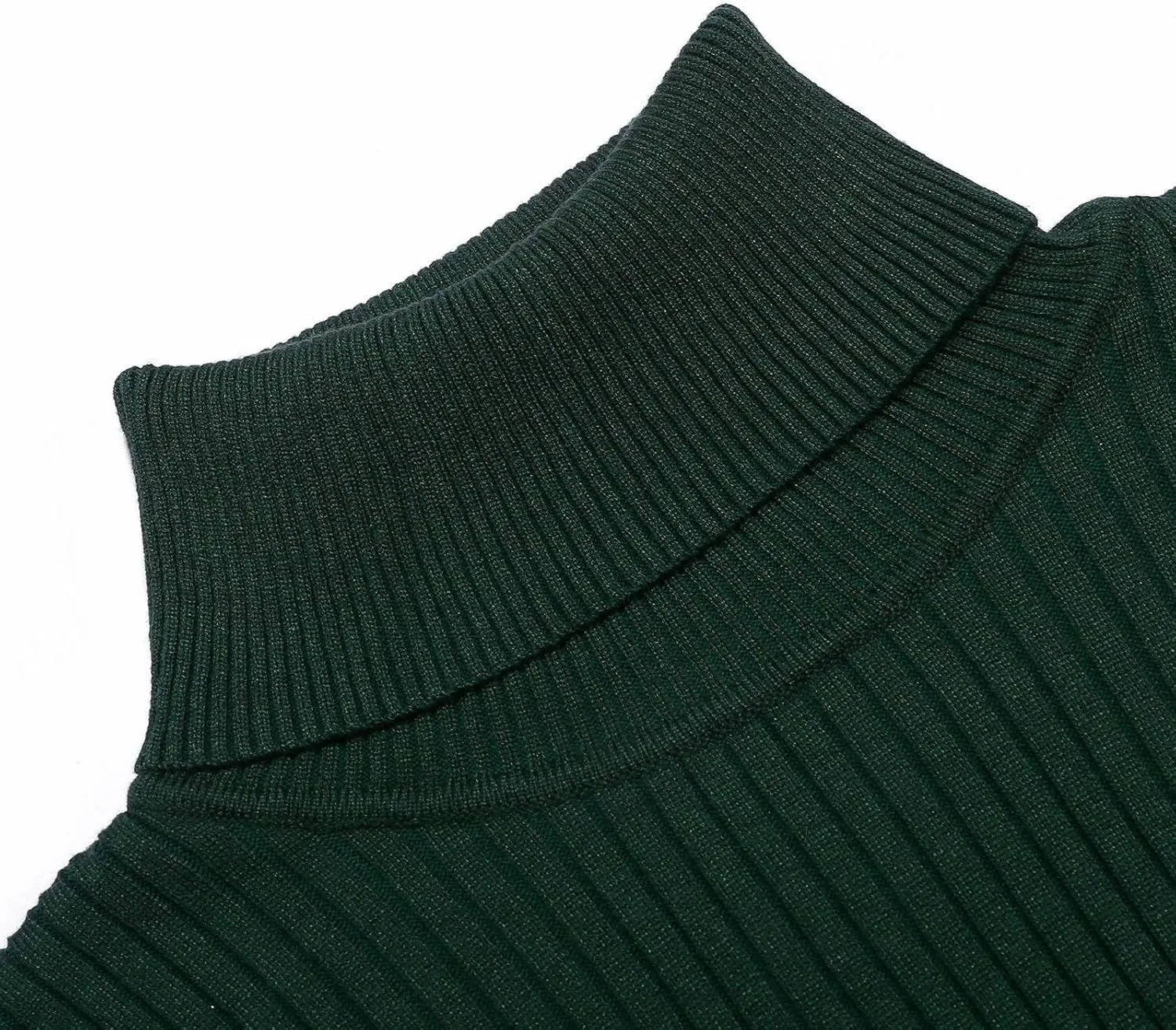 Womens Turtleneck Ribbed Sweaters Cute Sexy Slim Fit Fall Base Pullover Tops Knitted Thermal Fitted Sweater