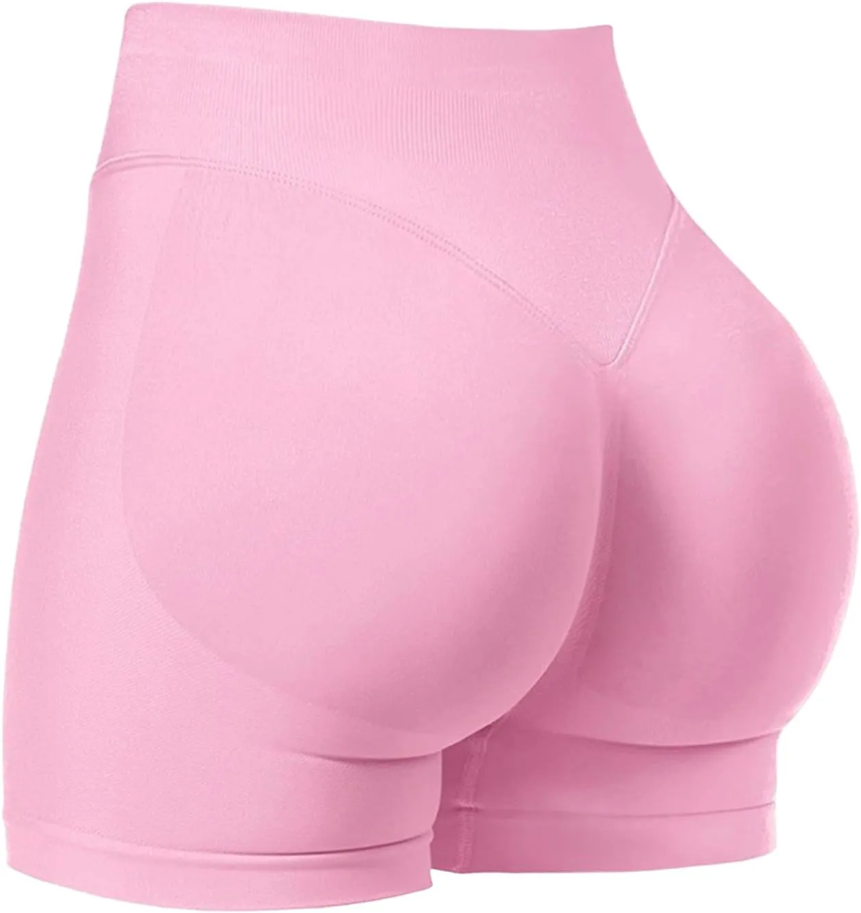 Womens Workout Shorts-2025 Summer Quick Dry Tummy Control Booty Shorts Butt Lifting Seamless Gym Yoga Shorts