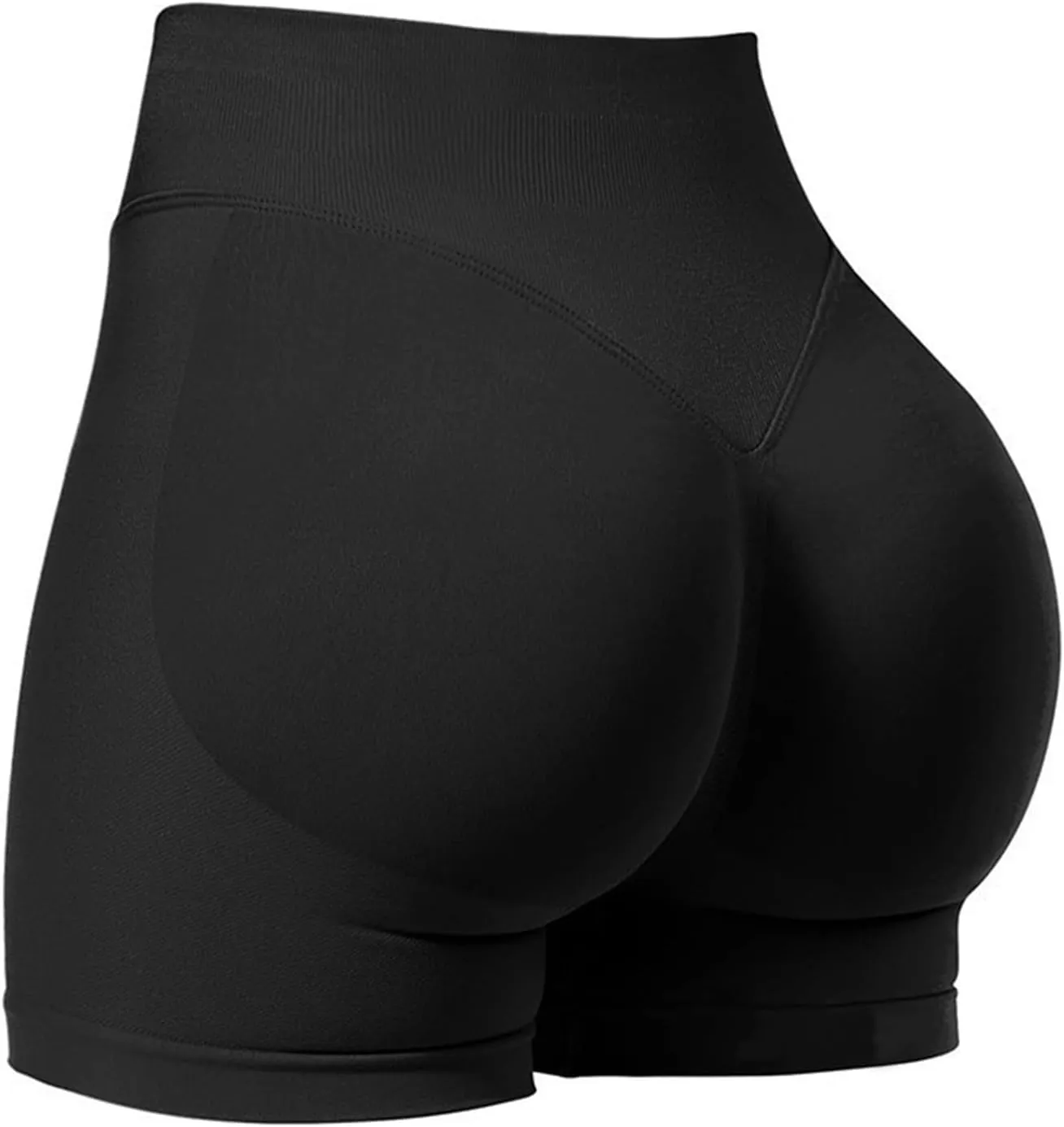 Womens Workout Shorts-2025 Summer Quick Dry Tummy Control Booty Shorts Butt Lifting Seamless Gym Yoga Shorts