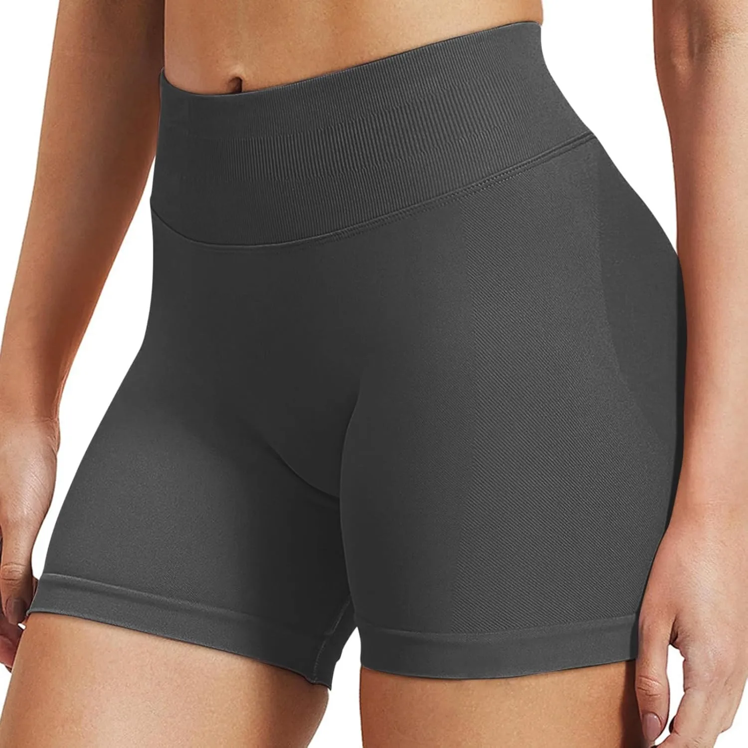 Womens Workout Shorts-2025 Summer Quick Dry Tummy Control Booty Shorts Butt Lifting Seamless Gym Yoga Shorts