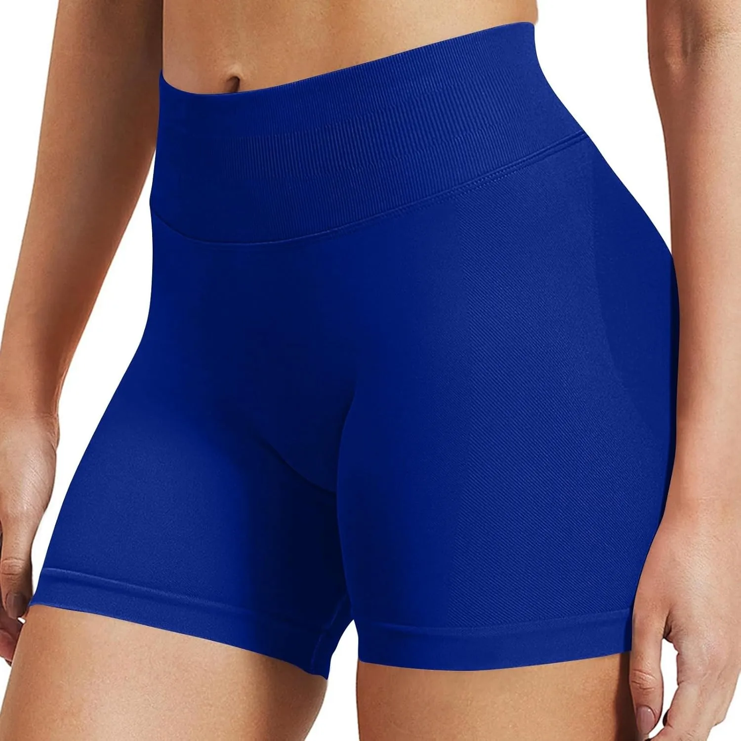 Womens Workout Shorts-2025 Summer Quick Dry Tummy Control Booty Shorts Butt Lifting Seamless Gym Yoga Shorts