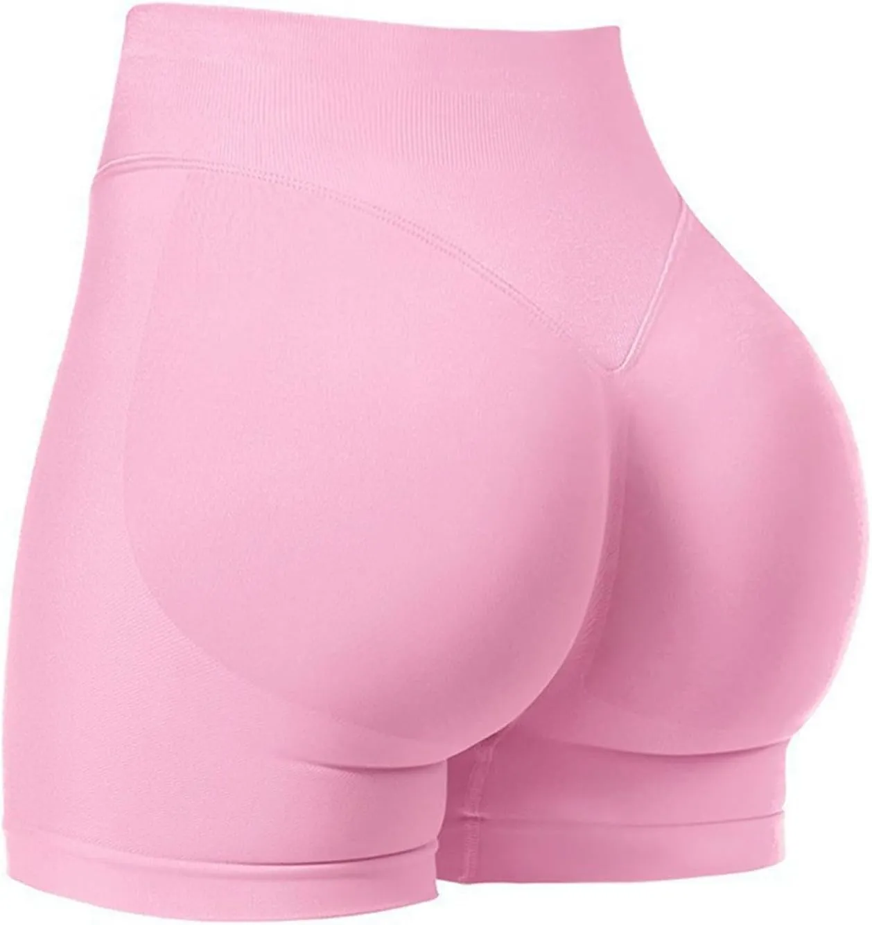 Womens Workout Shorts-2025 Summer Quick Dry Tummy Control Booty Shorts Butt Lifting Seamless Gym Yoga Shorts