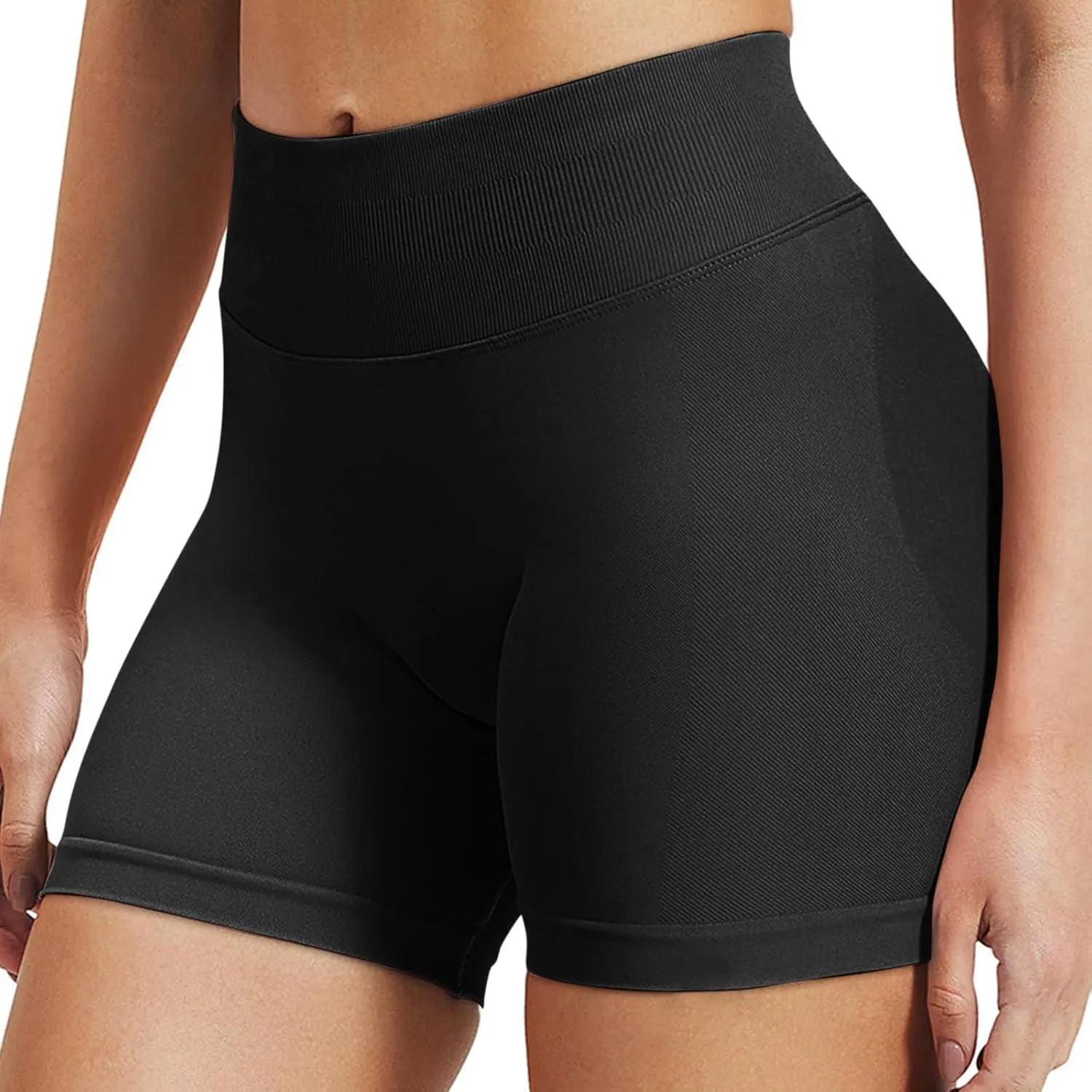 Womens Workout Shorts-2025 Summer Quick Dry Tummy Control Booty Shorts Butt Lifting Seamless Gym Yoga Shorts