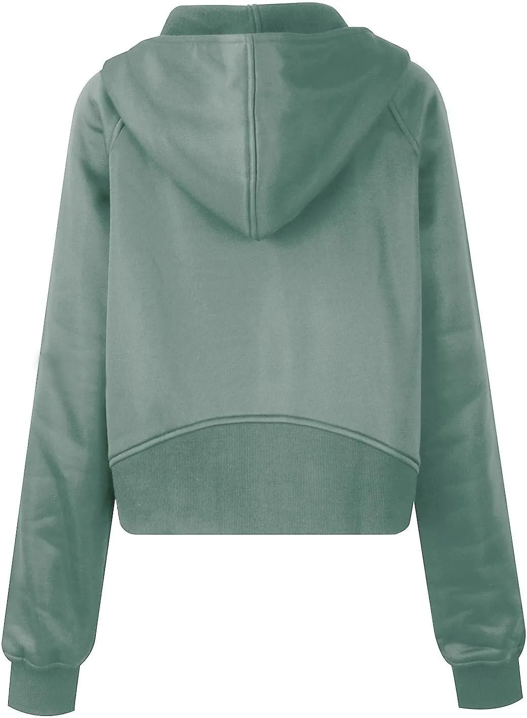 Womens Zip Up Hoodies Cropped Sweatshirts Fleece Pullover Casual Hooded Sweatshirt Fall Outfits Y2k Winter Tops 2024